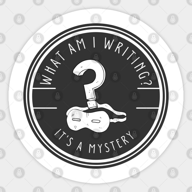 What am I writing? It's a Mystery Sticker by PetraKDesigns